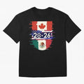 Glitched United 2026 - North America Emblem Cup Classic T-Shirt Represent Fans Who Live for FIFA World Cup 2026 Group Stage Spirit, with Portugal, Spain and Germany, Neymar, Stadium Chants, National Pride, Trophy Dreams and Unforgettable Football