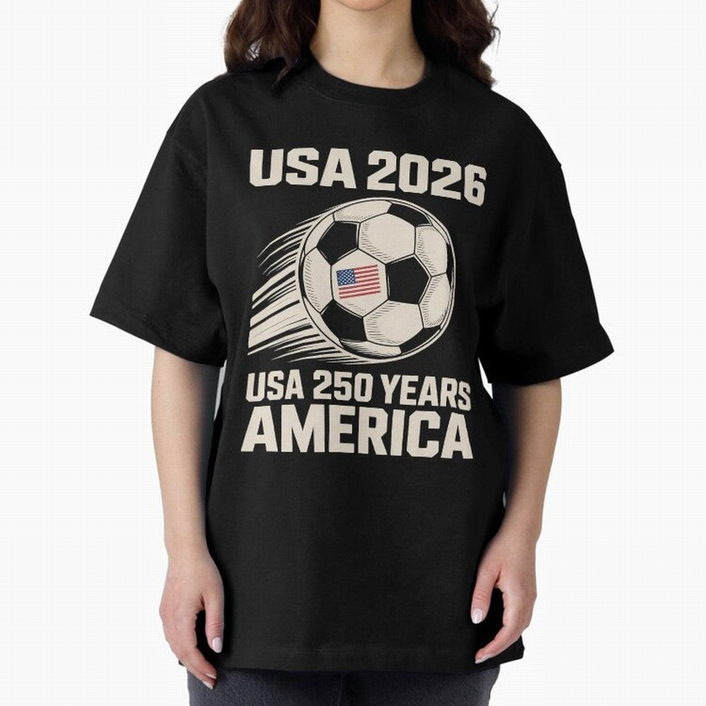 Usa 2026 Soccer 250 Years Women Kids 4th of July Classic T-Shirt Build Global Football Passion for FIFA World Cup 2026 USA Canada Mexico, with Haaland and Mbappe, Argentina and Brazil, Game Day Rituals, Football Legends, Country Pride and the Road