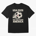 Usa 2026 Soccer 250 Years Women Kids 4th of July Classic T-Shirt Build Global Football Passion for FIFA World Cup 2026 USA Canada Mexico, with Haaland and Mbappe, Argentina and Brazil, Game Day Rituals, Football Legends, Country Pride and the Road