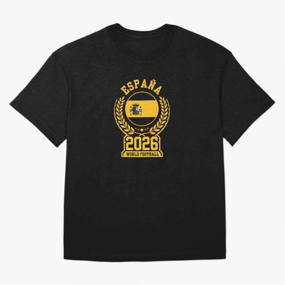 Spain World Football 2026 T-Shirt_87604013 Classic T-Shirt Join Match Day Hype around FIFA World Cup 2026 USA Canada Mexico, Mbappe and Neymar, Portugal, Spain and Germany, Stadium Memories, Football Loyalty, International Chants and Championship