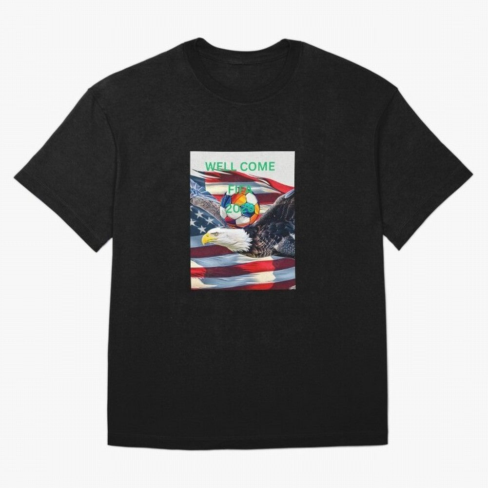 WORLD CUP FOOTBALL 2026 Classic T-Shirt Bring a Champion Mindset to Global Football Passion for FIFA World Cup 2026, Capturing Mbappe and Neymar, England, France and Netherlands, Classic Soccer Heritage, Championship Pressure, Fan Loyalty and