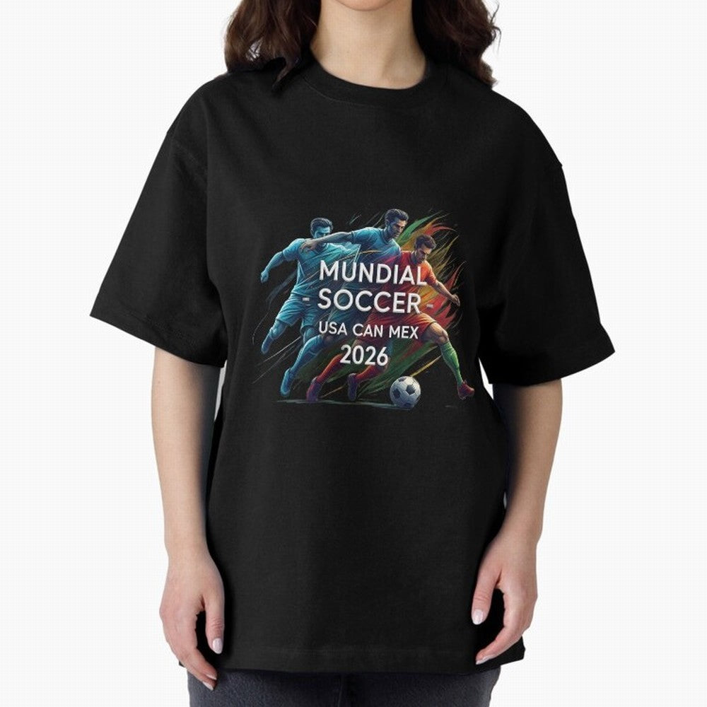 Mundial Soccer 2026 Classic T-Shirt Celebrate Soccer Greatness during FIFA World Cup 2026 Spirit, Capturing Portugal, Cristiano Ronaldo, Sports Nostalgia, International Competition, Famous Players and Unforgettable Victories; Made for Collectors