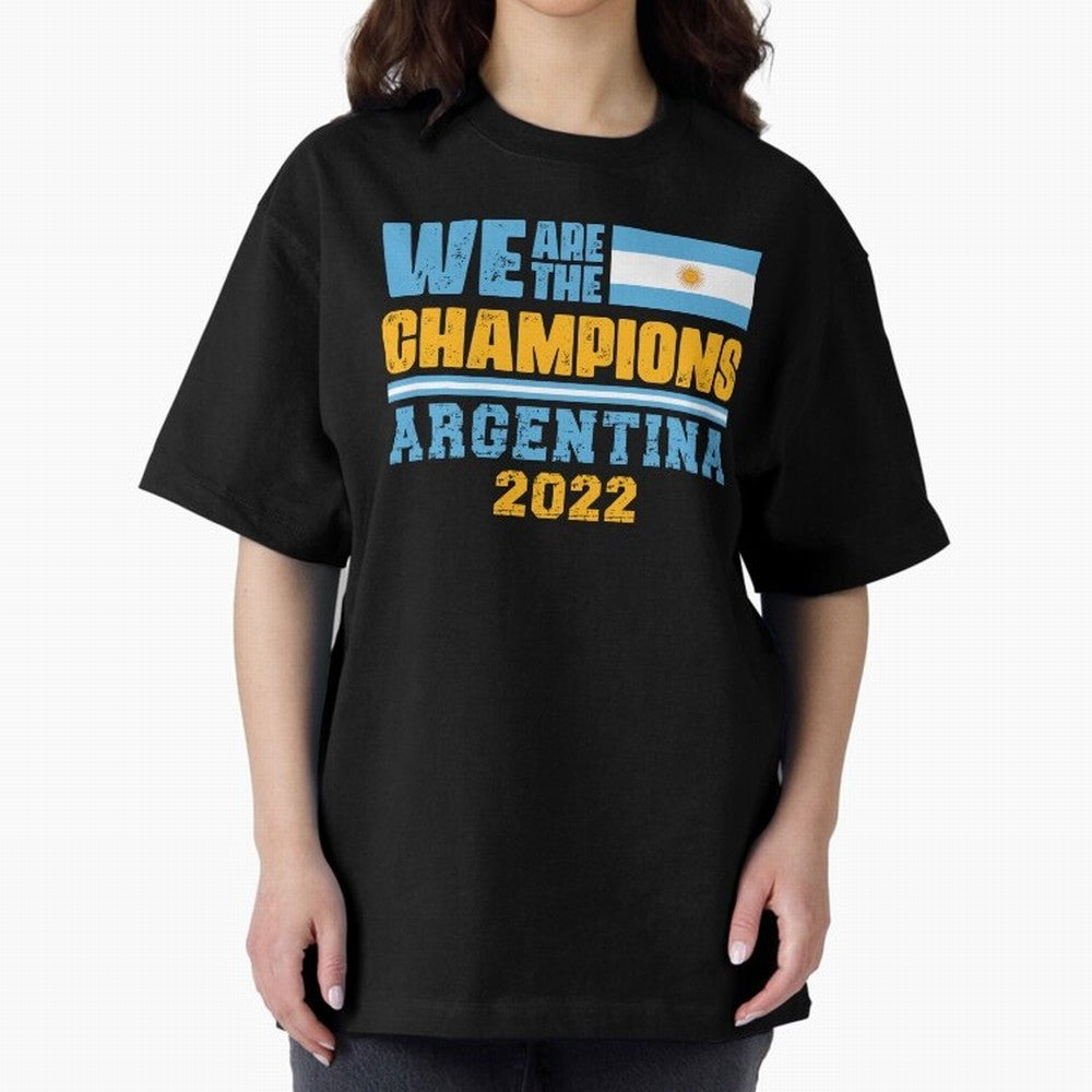 Campeones del Mundo World Cup 2022 - Argentina Mundial de Qatar 2022 Argentina World cup 2022 Classic T-Shirt Showcase FIFA World Cup 2026 Group Stage Spirit, with Argentina, CR7 and Messi, Stadium Chants, National Pride, Trophy Dreams and