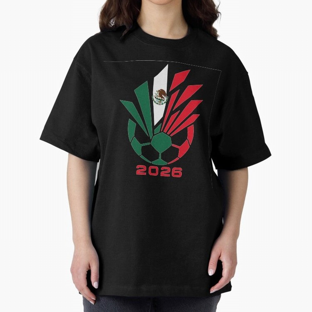 Mexican Soccer 2026 Flag Burst Emblem Classic T-Shirt Bring Champion Energy into Global Football Passion for FIFA World Cup 2026 Group Stage, Featuring Neymar, Haaland and Cristiano Ronaldo, Spain and Netherlands, Vintage Soccer Flavor, Modern