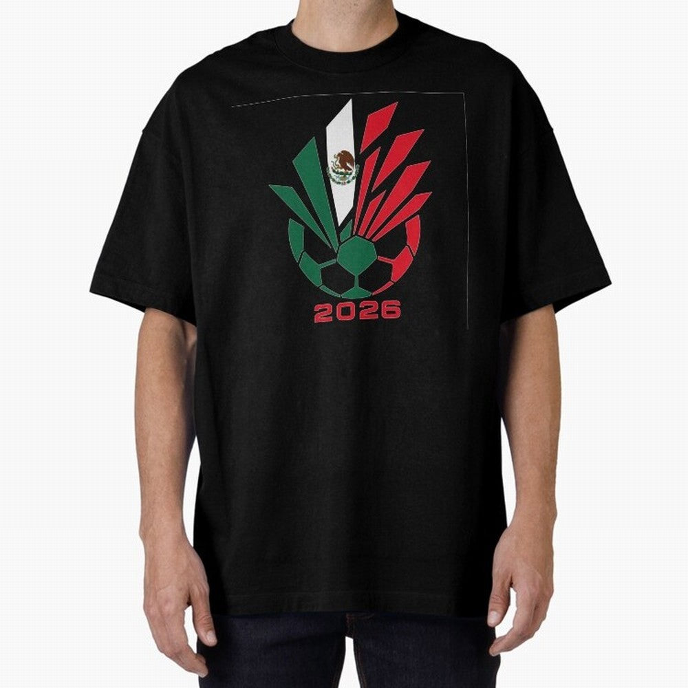 Mexican Soccer 2026 Flag Burst Emblem Classic T-Shirt Bring Champion Energy into Global Football Passion for FIFA World Cup 2026 Group Stage, Featuring Neymar, Haaland and Cristiano Ronaldo, Spain and Netherlands, Vintage Soccer Flavor, Modern