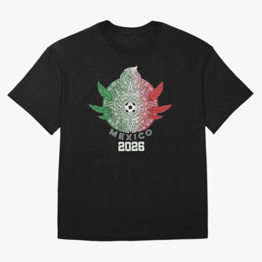Mexico 2026 Aztec Sun Statement Classic T-Shirt Celebrate Match Day Hype around FIFA World Cup 2026 Group Stage, Messi and Cristiano Ronaldo, Brazil, Portugal and Argentina, Stadium Chants, National Pride, Trophy Dreams and Unforgettable Football