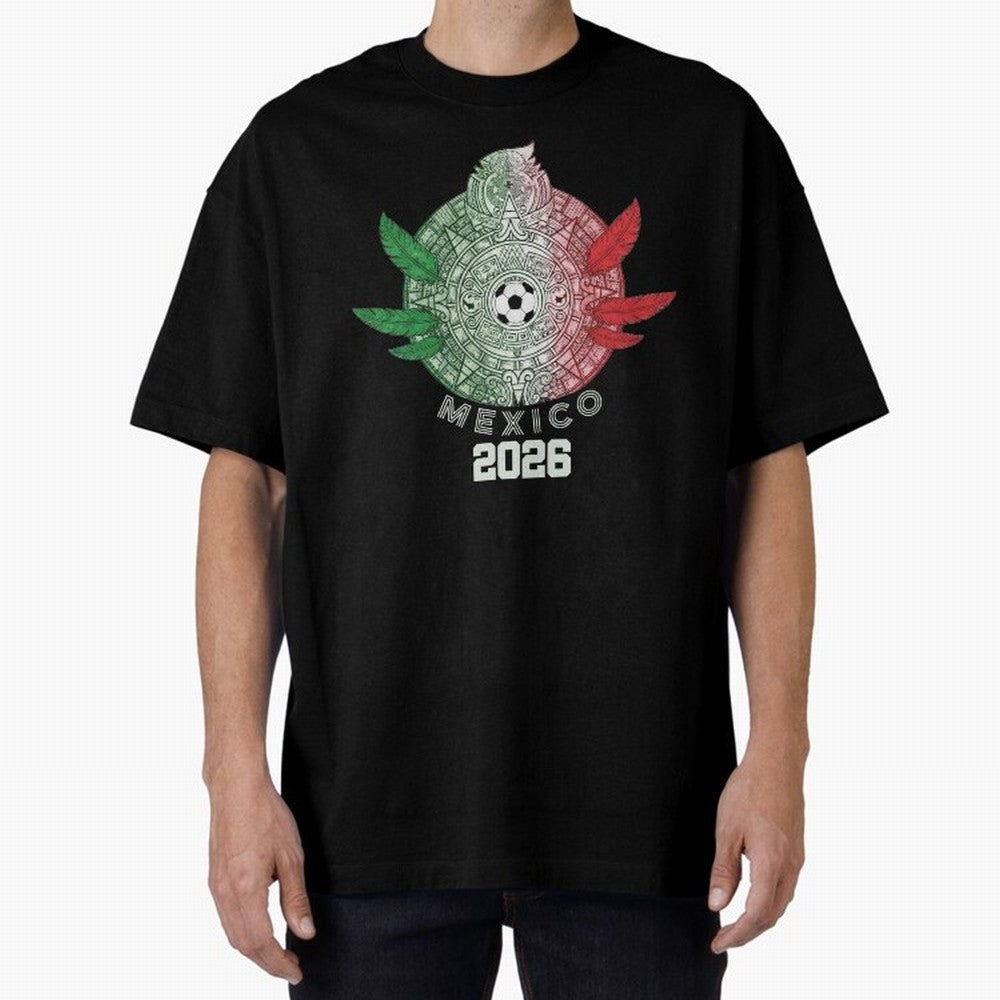 Mexico 2026 Aztec Sun Statement Classic T-Shirt Celebrate Match Day Hype around FIFA World Cup 2026 Group Stage, Messi and Cristiano Ronaldo, Brazil, Portugal and Argentina, Stadium Chants, National Pride, Trophy Dreams and Unforgettable Football