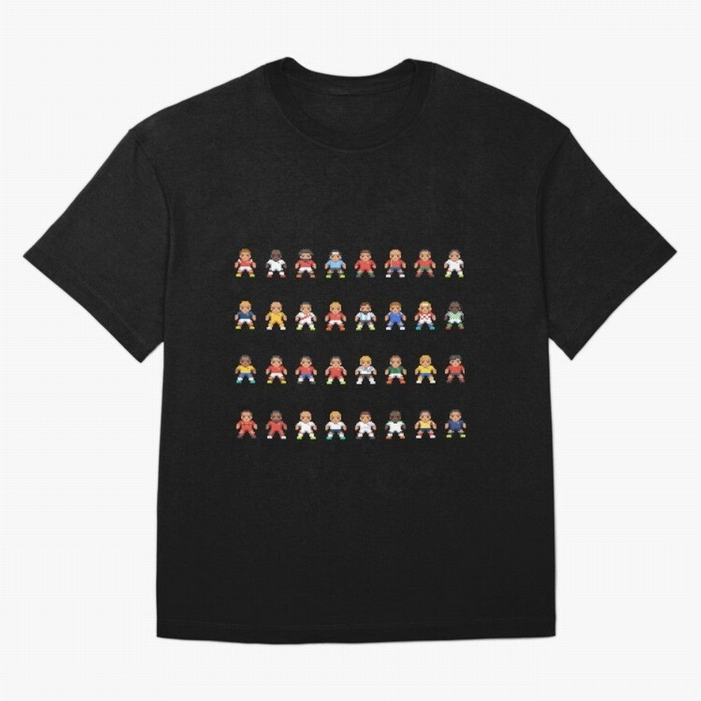 WC18 Classic T-Shirt Bring Trophy Dreams to FIFA World Cup 2026 USA Canada Mexico Spirit, Made for England, France and Netherlands, Neymar, Haaland and Cristiano Ronaldo, Vintage Soccer Flavor, Modern Football Stars, National Flags and Final Night