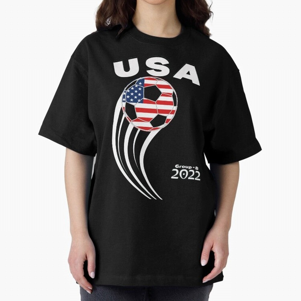 World Cup 2022 Team USA Classic T-Shirt Feel the Roar of FIFA World Cup 2026 Group Stage Highlighting Mbappe and Neymar, Argentina Energy, Championship Spirit, Famous Goals, Roaring Crowds and International Football Unity; Perfect for People Who