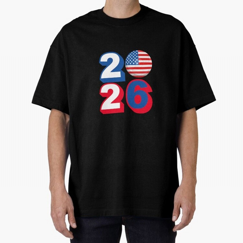 USA 2026 Soccer Ball Classic T-Shirt Show Championship Spirit for FIFA World Cup 2026 for Fans of Mbappe and England, France and Netherlands, Bringing Tournament Hype, Historic Matchups, Family Viewing Parties and Global Sports Pride; Ideal for