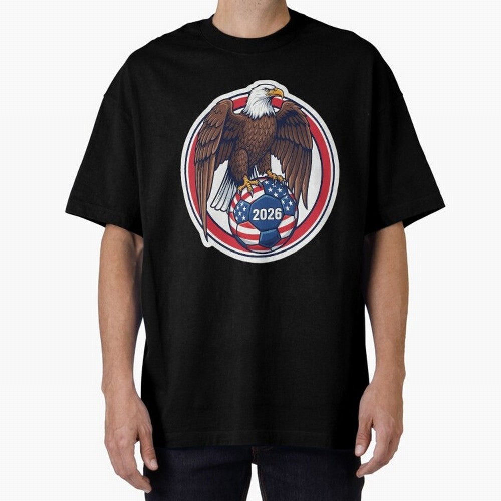 USA Eagle Soccer 2026 ¨C American Pride Football Design Classic T-Shirt Remember Match Day Hype around FIFA World Cup 2026 Group Stage, Mbappe and Neymar, Netherlands, Stadium Memories, Football Loyalty, International Chants and Championship