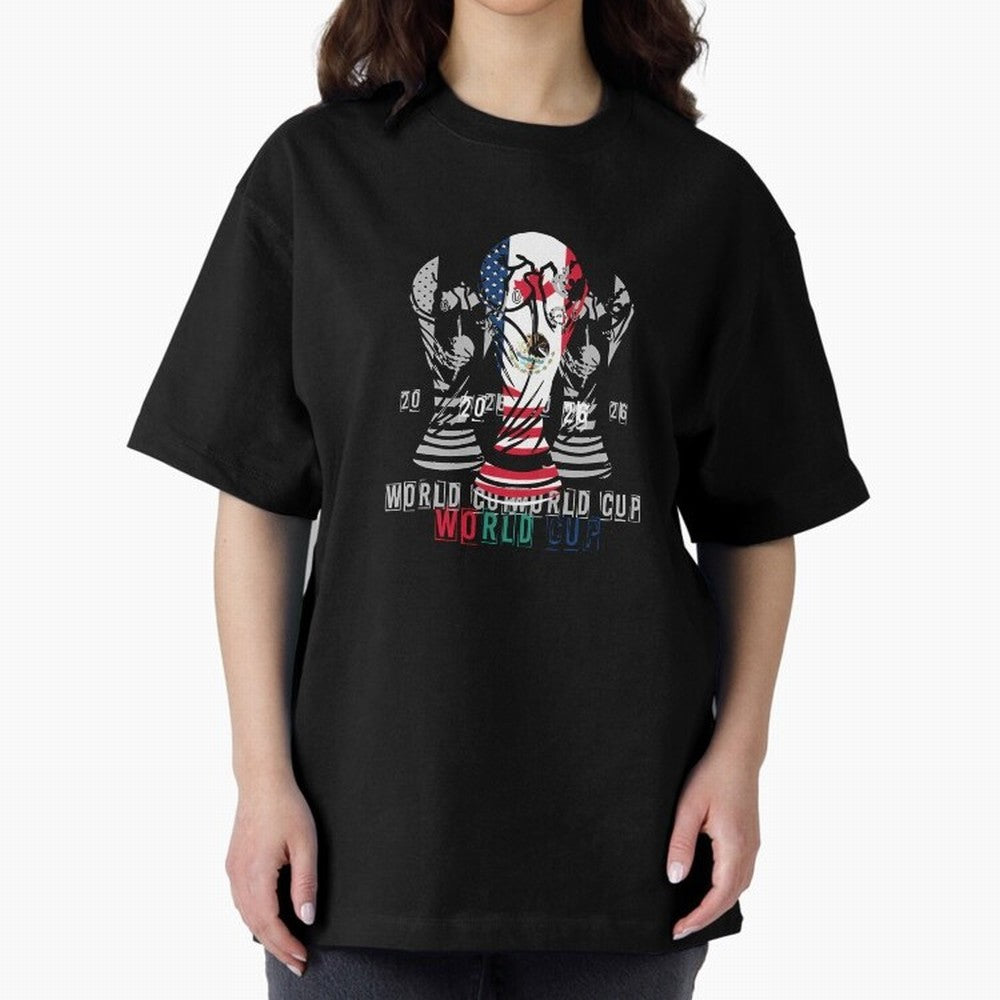 Fifa world cup 2026 USA - Mexico - canada T-Shirt_84601424 Classic T-Shirt Celebrate Soccer Greatness during Global Football Passion for FIFA World Cup 2026 USA Canada Mexico, Inspired by Cristiano Ronaldo, Haaland and CR7, England and Germany,