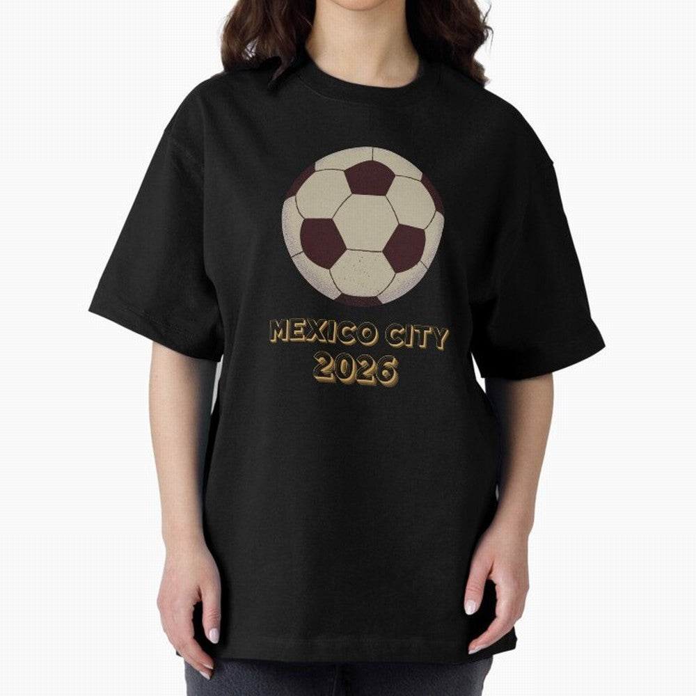 Soccer 2026 Mexico City tee Classic T-Shirt Bring Champion Energy into Global Football Passion for FIFA World Cup 2026 Group Stage, Driven by Cristiano Ronaldo, Spain, Classic Soccer Heritage, Championship Pressure, Fan Loyalty and International