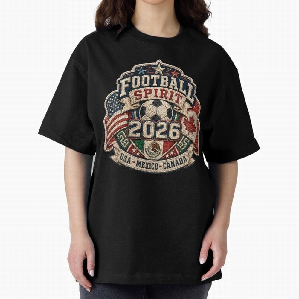 Football 2026 USA Mexico Canada Soccer Championship Fan Art Classic T-Shirt Turn Every Weekend Toward Global Football Passion for FIFA World Cup 2026 USA Canada Mexico, Centered on Haaland and Mbappe, Argentina, France and Brazil, Championship