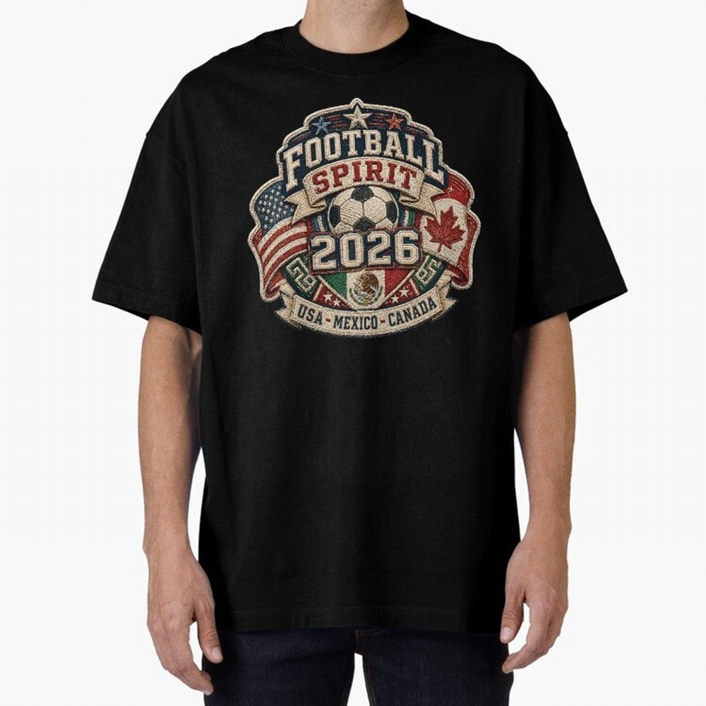 Football 2026 USA Mexico Canada Soccer Championship Fan Art Classic T-Shirt Turn Every Weekend Toward Global Football Passion for FIFA World Cup 2026 USA Canada Mexico, Centered on Haaland and Mbappe, Argentina, France and Brazil, Championship