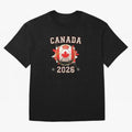 Front Print Canada Soccer World Cup 2026 - Canadian Fan Gift T-Shirt_84561562 Classic T-Shirt Join the Countdown to Match Day Hype around FIFA World Cup 2026 USA Canada Mexico, Messi, Neymar and Mbappe, France and Portugal, Worldwide Fan Energy,