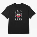 World Cup 2026 Haiti Football Fan Haitian Supporter T-Shirt_84687246 Classic T-Shirt Stand with Match Day Hype around FIFA World Cup 2026 Group Stage, Neymar, Haaland and Cristiano Ronaldo, France and Portugal, Champion Mindset, Group Stage Buzz,