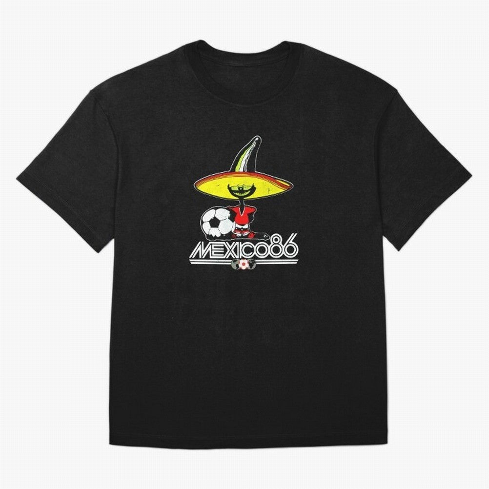 Mexico 86 World Cup Pique Retro Vintage T-Shirt_90751770 Classic T-Shirt Bring Supporter Culture to Match Day Hype around FIFA World Cup 2026, Haaland and Mbappe, Argentina, Classic Soccer Heritage, Championship Pressure, Fan Loyalty and