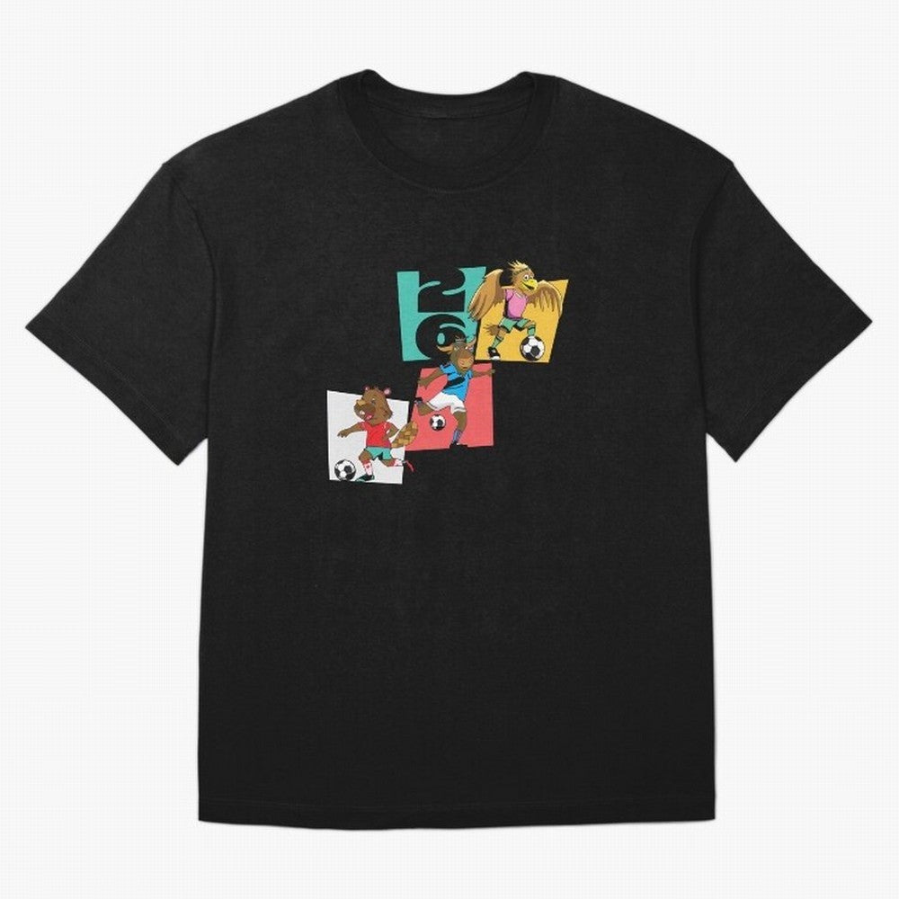 North America Mascots 2 T-Shirt_83568192 Classic T-Shirt Embrace FIFA World Cup 2026 Group Stage for Fans of Neymar and Brazil, Bringing Football Passion, Legendary Performances, Festival Vibes and Supporter Community; Built for Supporters Chasing