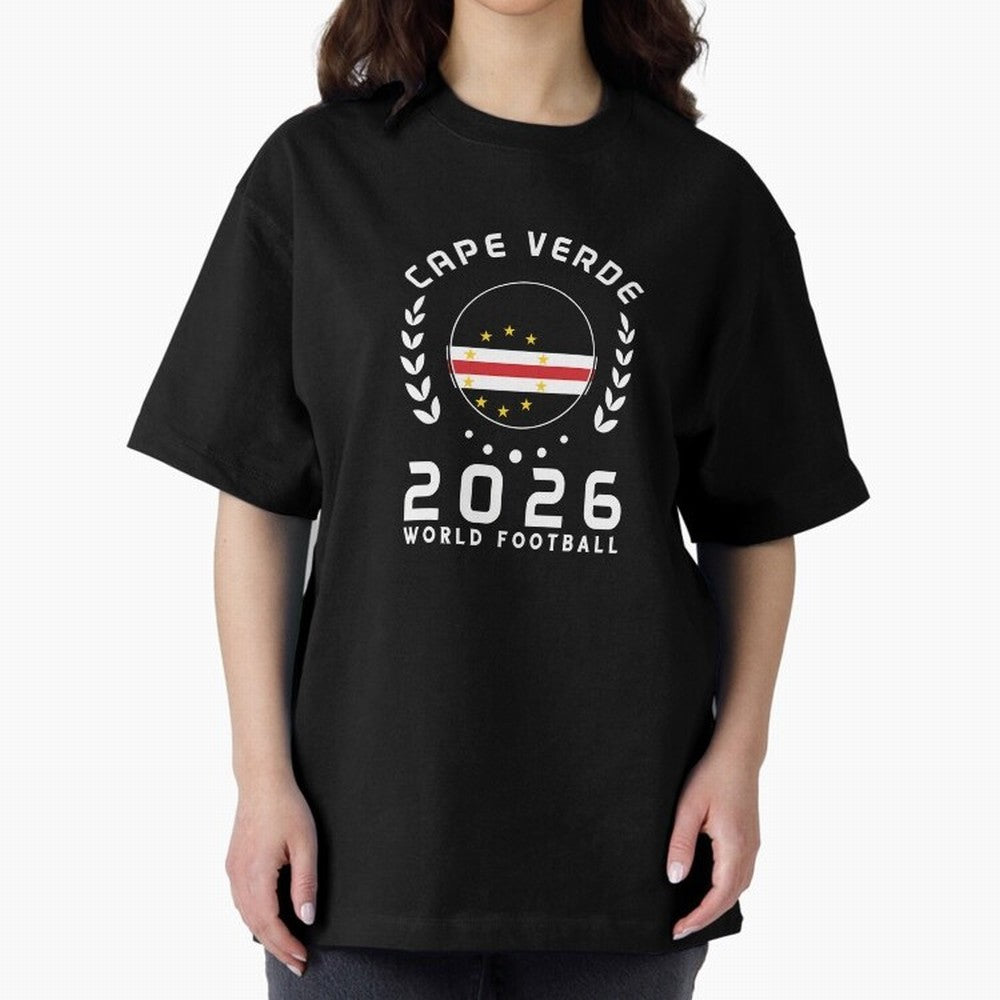 World Cup 2026 Cape Verde Football Fan Cape Verdean Supporter Gift T-Shirt_85310196 Classic T-Shirt Stand Proud for Match Day Hype around FIFA World Cup 2026 USA Canada Mexico, Cristiano Ronaldo, France and Portugal, Classic Soccer Heritage,