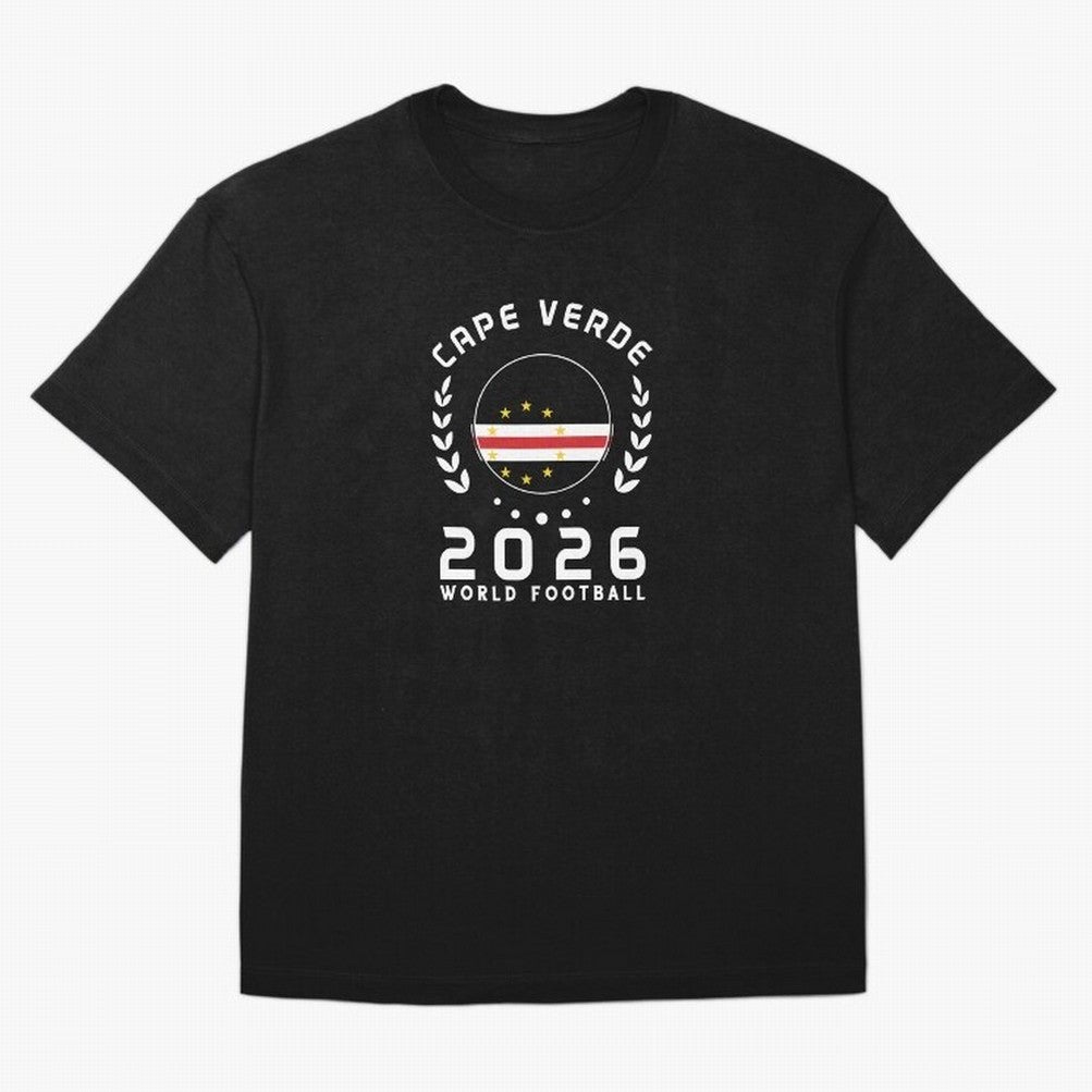 World Cup 2026 Cape Verde Football Fan Cape Verdean Supporter Gift T-Shirt_85310196 Classic T-Shirt Stand Proud for Match Day Hype around FIFA World Cup 2026 USA Canada Mexico, Cristiano Ronaldo, France and Portugal, Classic Soccer Heritage,