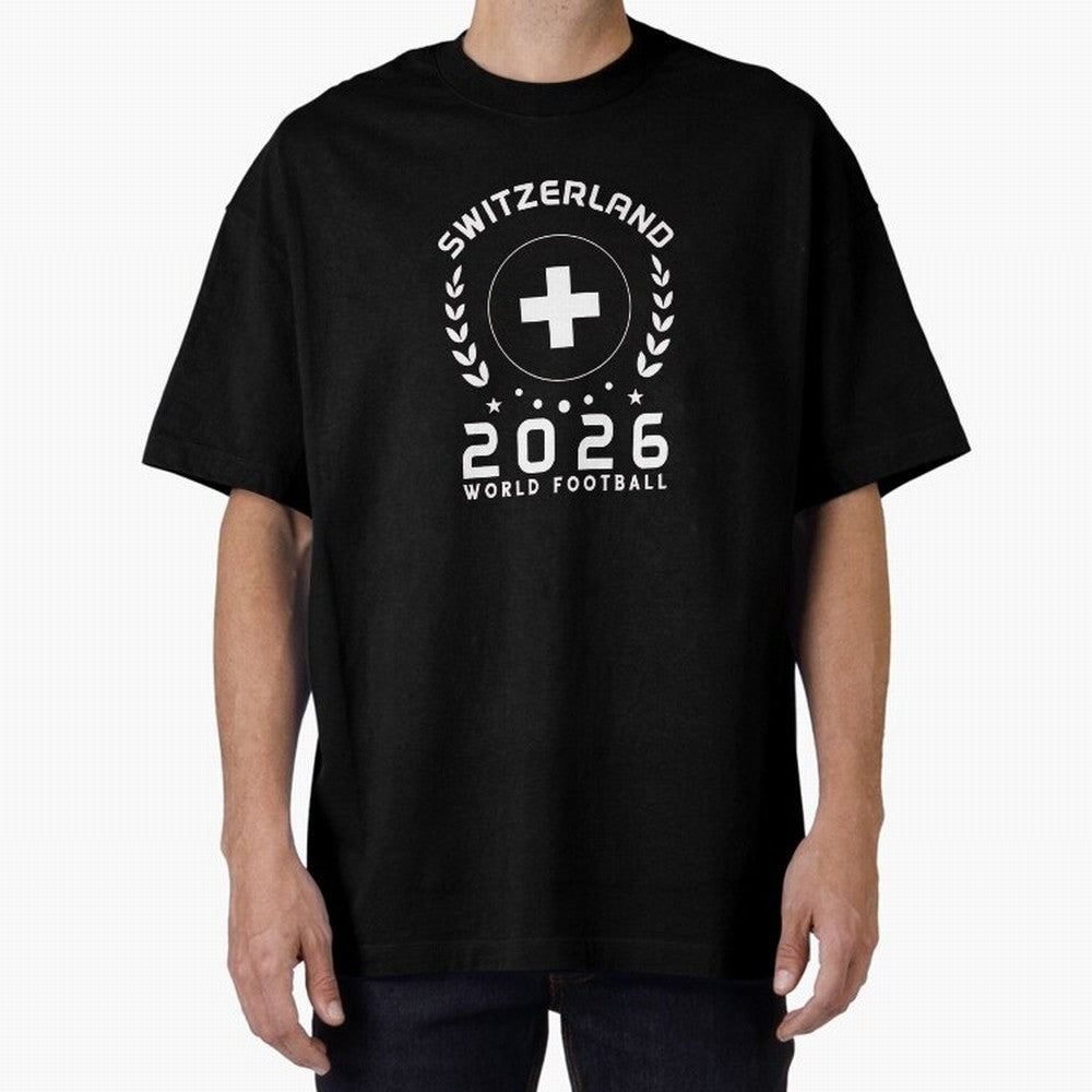 World Cup 2026 Switzerland Football Fan Swiss Supporter T-Shirt_85614346 Classic T-Shirt Follow the Final Road of FIFA World Cup 2026 Filled with CR7, Spain Energy, Fan Favorite Moments, National Team Passion, Big Match Drama and Soccer History;