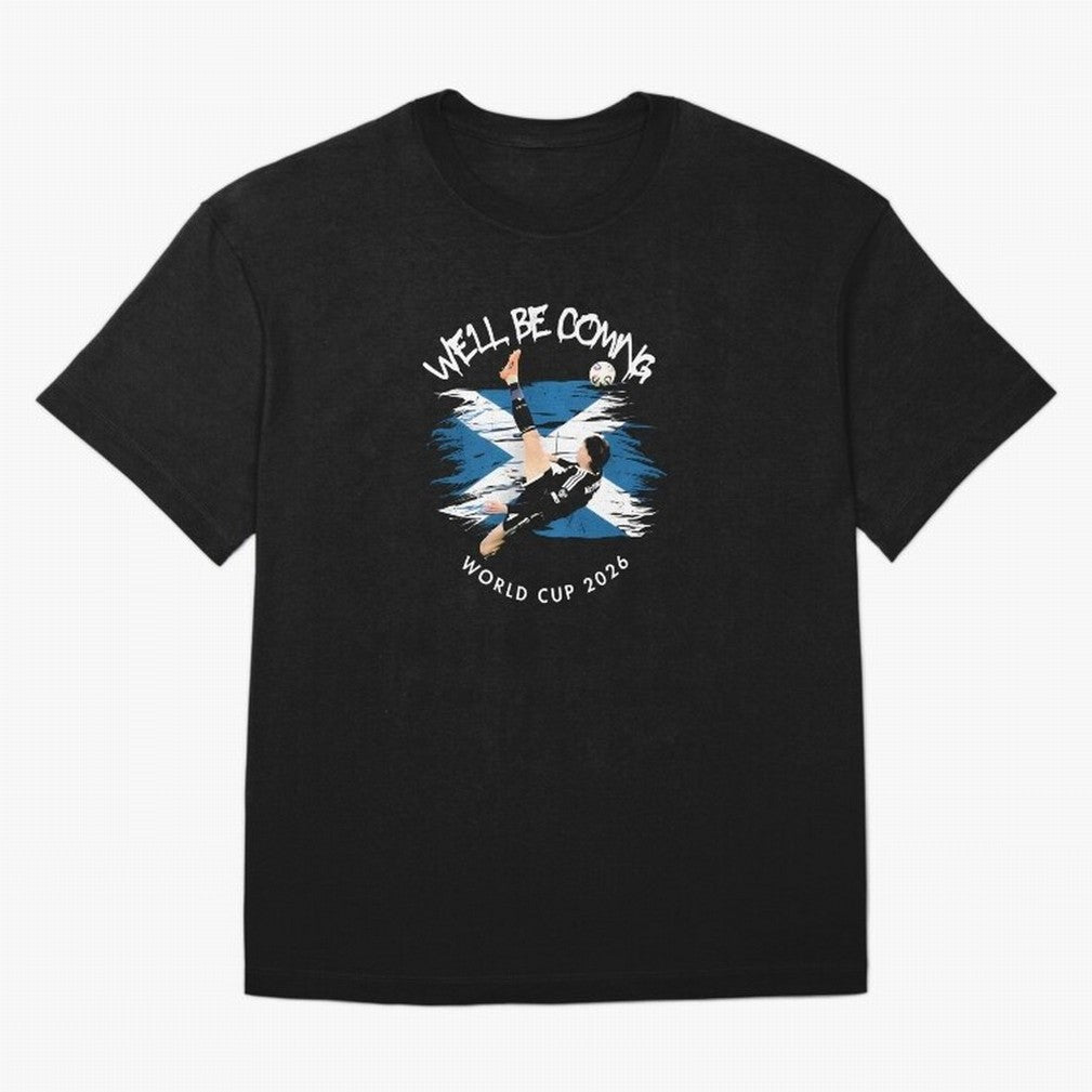 We'll be coming 2026 - Scotland World Cup 2026 ¨C Tartan Army Returns T-Shirt_83870657 Classic T-Shirt Bring Legendary Rivalry Energy to Match Day Hype around FIFA World Cup 2026 USA Canada Mexico, Messi and Cristiano Ronaldo, Netherlands,