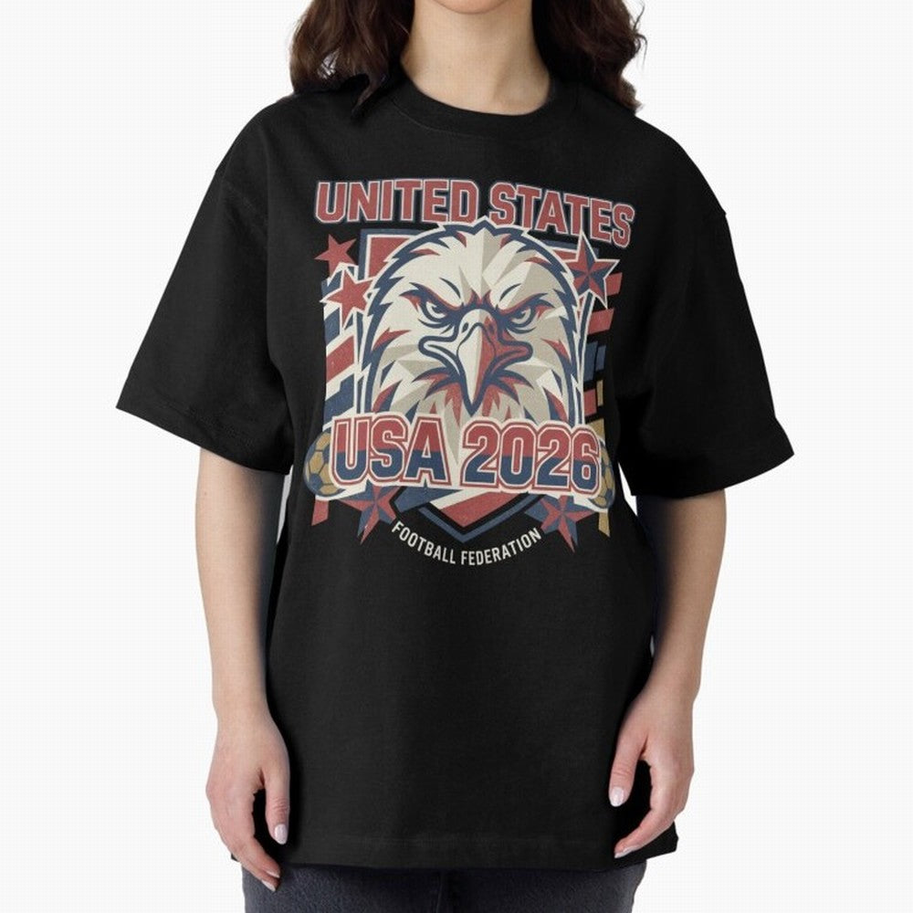 USA 2026 Retro Vintage World Cup Classic T-Shirt Remember Iconic Moments from Match Day Hype around FIFA World Cup 2026 USA Canada Mexico, Neymar, Haaland and Cristiano Ronaldo, Argentina, France and Brazil, Classic Soccer Heritage, Championship