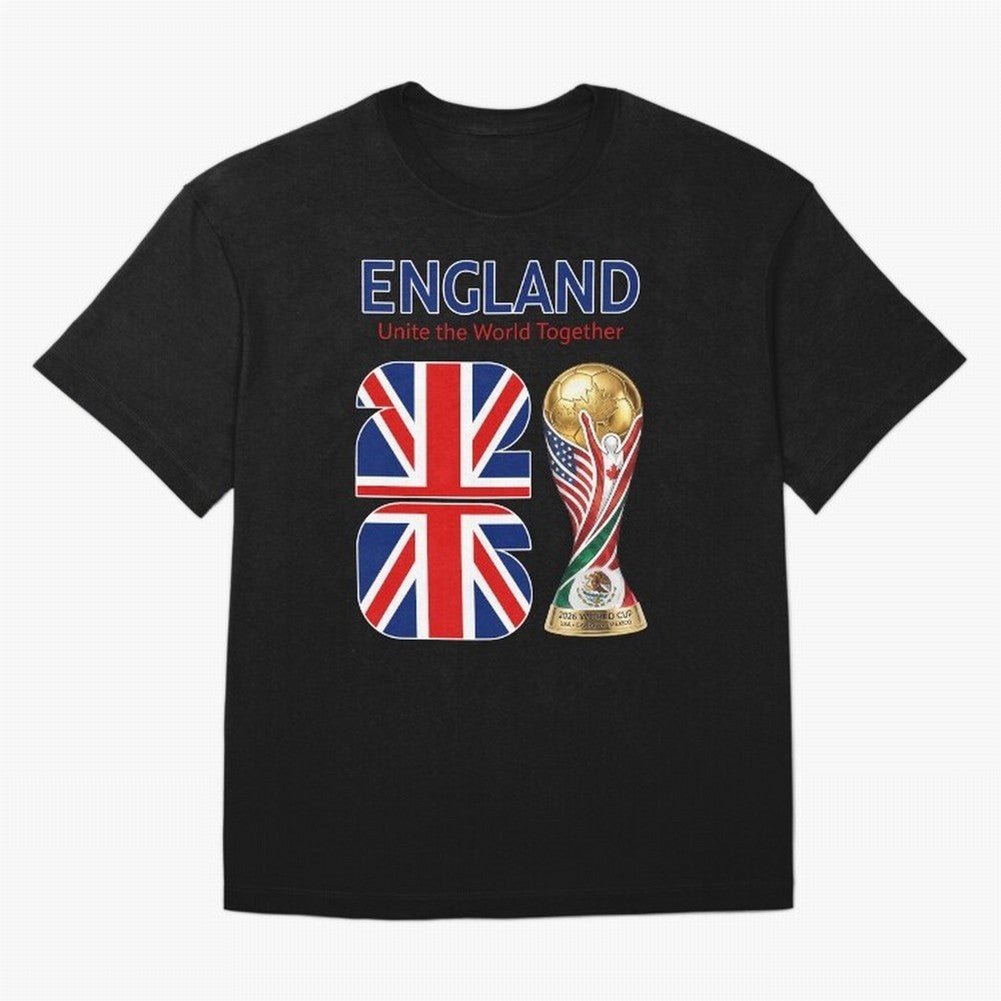 World Cup 2026, IMG 029, ENGLAND 001 Classic T-Shirt Make Your Look Match the FIFA World Cup 2026 USA Canada Mexico Journey through Cristiano Ronaldo, Haaland and CR7 Highlights, England and Germany Pride, Game Day Rituals, Football Legends,