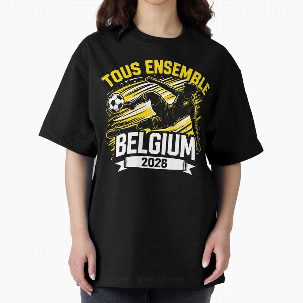 Belgium Fan Art World Cup 2026 Classic T-Shirt Feel FIFA World Cup 2026 Group Stage for Fans of Messi, CR7 and Mbappe and Argentina and Brazil, Bringing Stadium Memories, Football Loyalty, International Chants and Championship Tradition; Built for