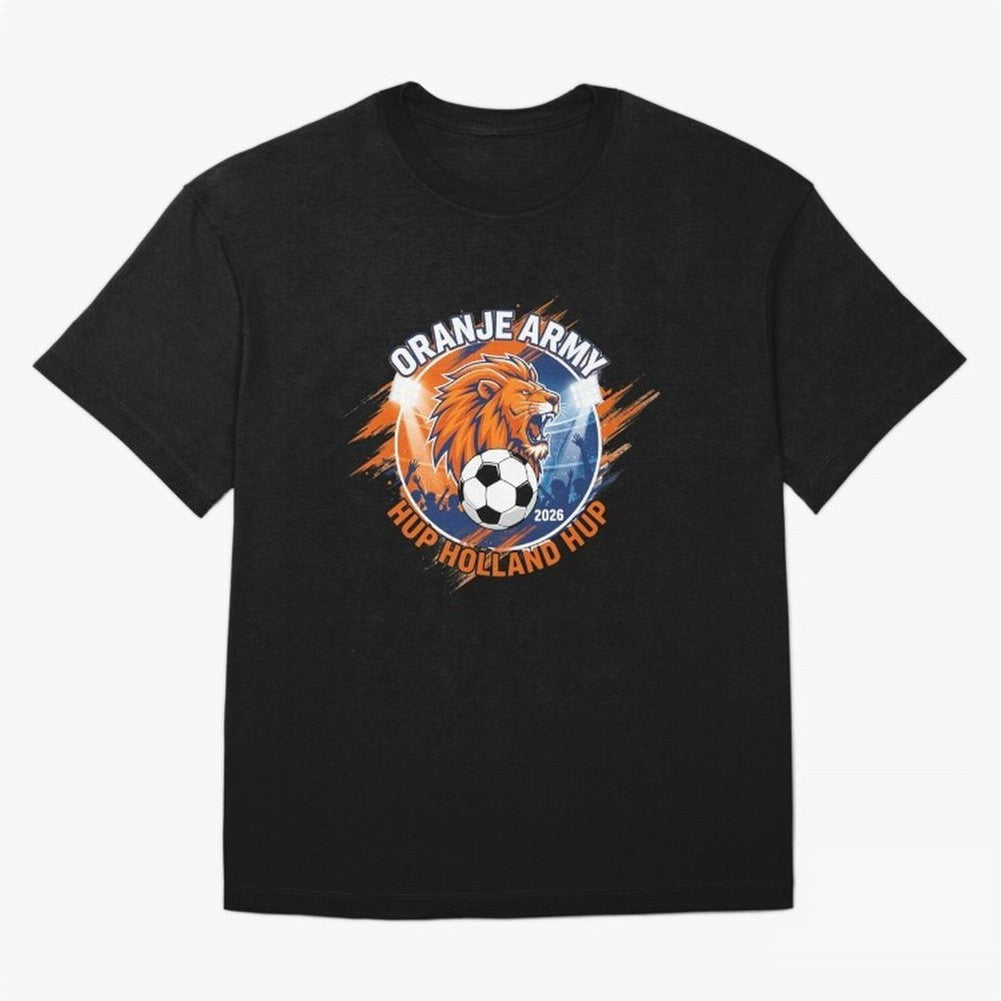 Netherlands World Cup 2026 Fan Art Classic T-Shirt Represent the FIFA World Cup 2026 Group Stage Journey through Haaland and Mbappe Highlights, Germany Pride, Stadium Memories, Football Loyalty, International Chants and Championship Tradition; Made