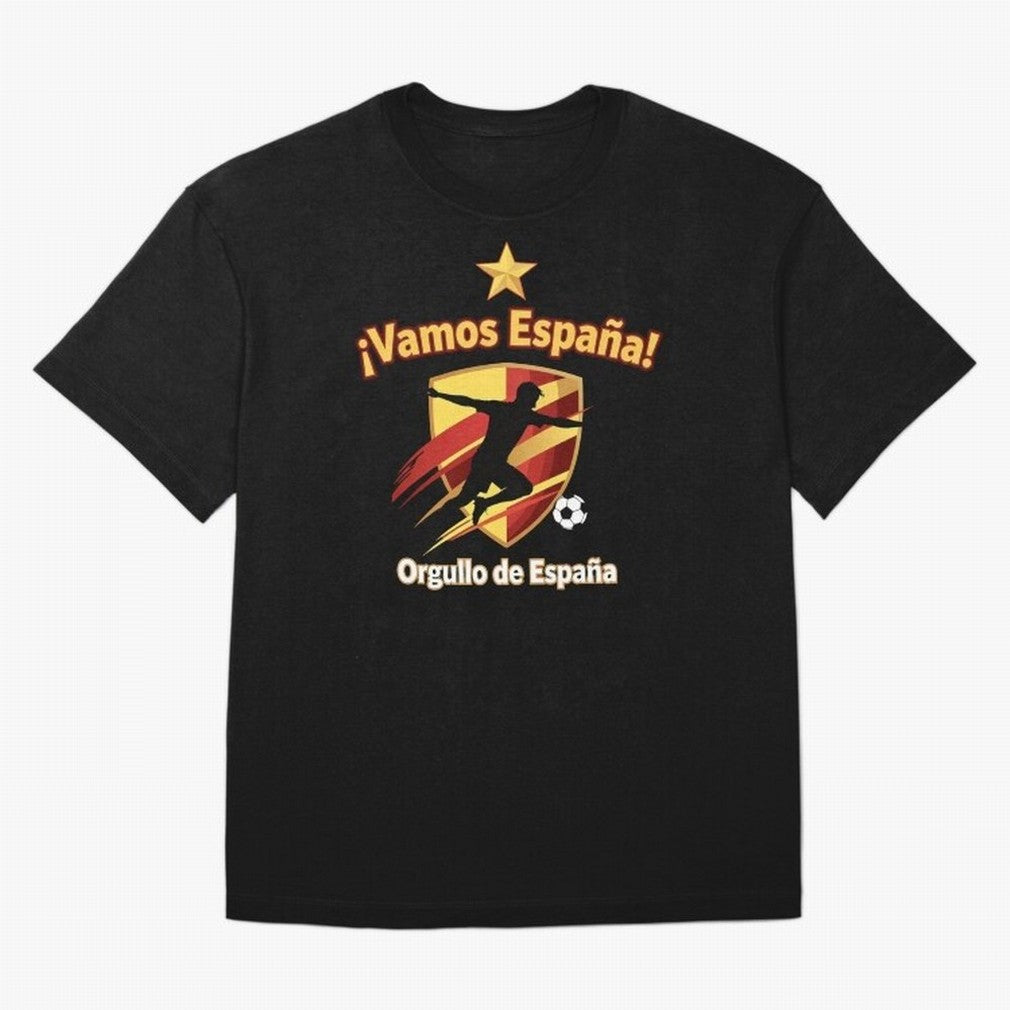 Spain World Cup 2026 Fan Art Classic T-Shirt Wear the Spirit of Global Football Passion for FIFA World Cup 2026 Group Stage, Connected to Messi, Portugal, Spain and Germany, Stadium Memories, Football Loyalty, International Chants and Championship