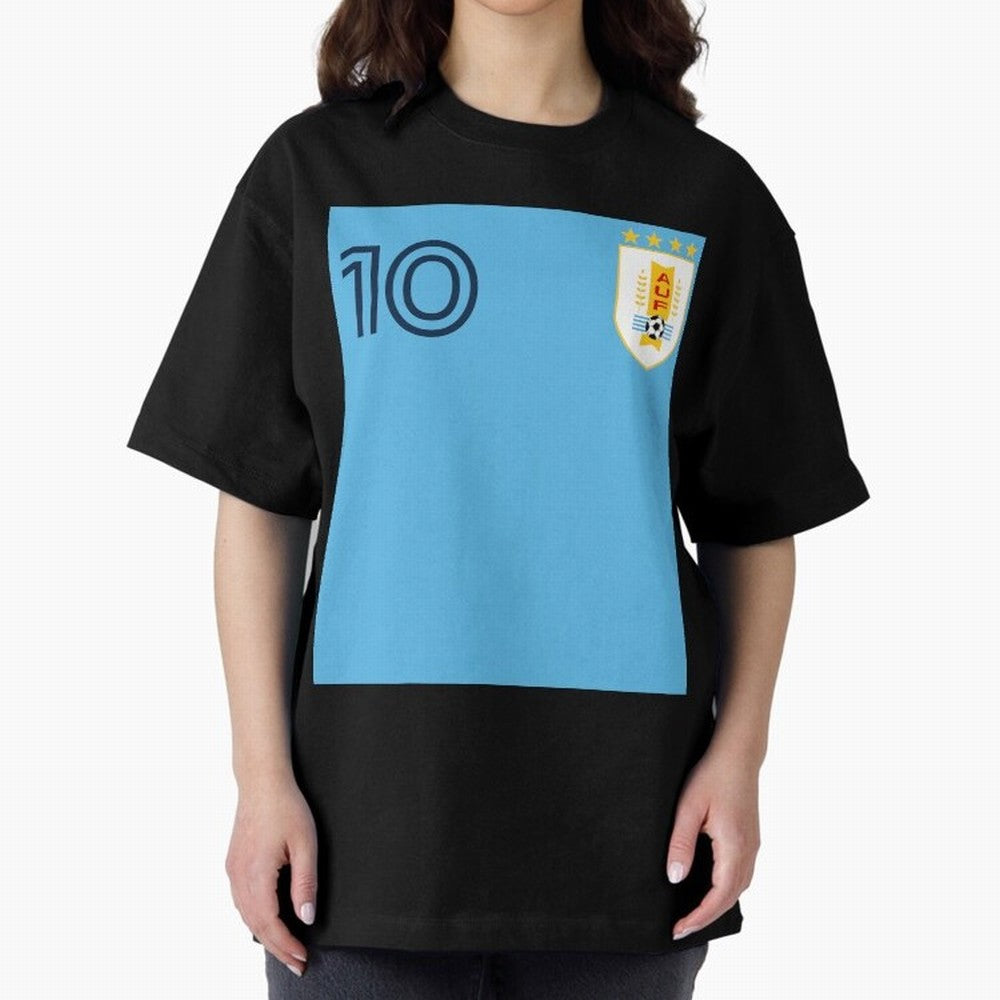 Uruguay | 2026 World Cup Fan Apparel Classic T-Shirt Support Iconic Players in FIFA World Cup 2026 Spirit, Centered on France and Portugal, Messi and Cristiano Ronaldo, Global Supporter Spirit, Legendary Goals, National Colors and Tournament