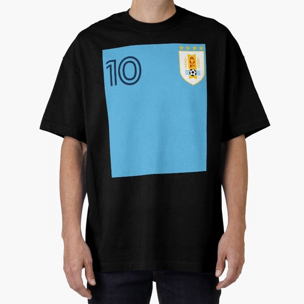 Uruguay | 2026 World Cup Fan Apparel Classic T-Shirt Support Iconic Players in FIFA World Cup 2026 Spirit, Centered on France and Portugal, Messi and Cristiano Ronaldo, Global Supporter Spirit, Legendary Goals, National Colors and Tournament