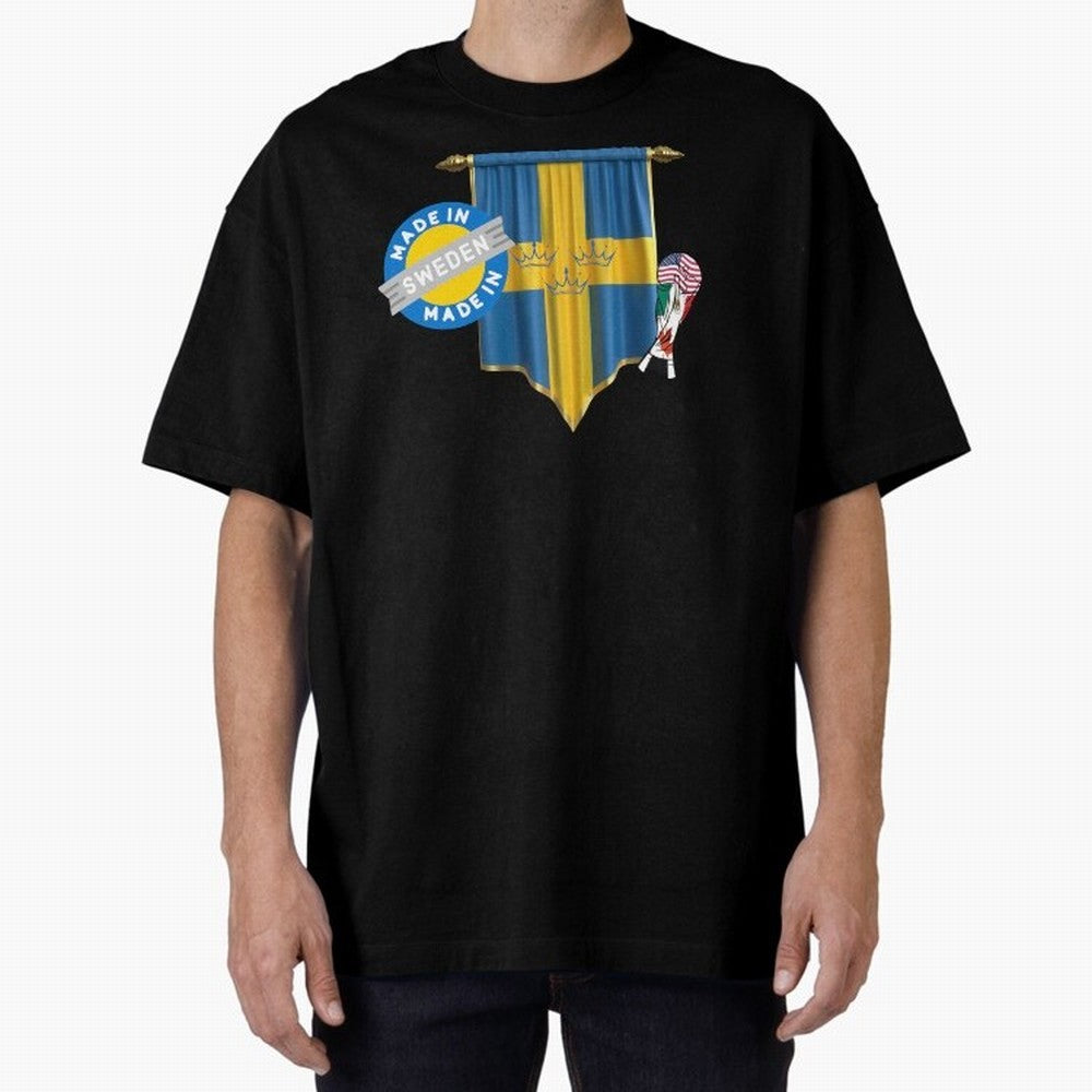 Sweden WC 2026 Classic T-Shirt Celebrate the Road through Match Day Hype around FIFA World Cup 2026 USA Canada Mexico, Haaland and Mbappe, France, Vintage Soccer Flavor, Modern Football Stars, National Flags and Final Night Emotion; Perfect for
