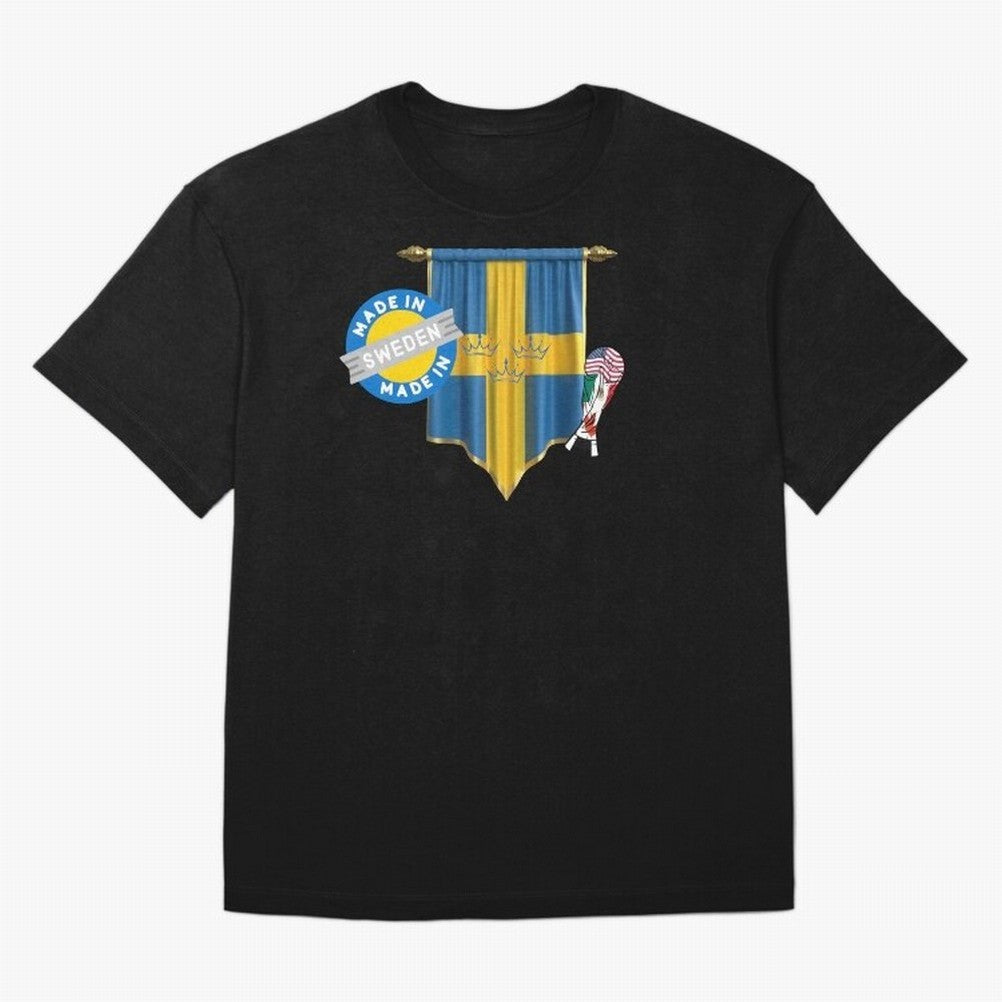 Sweden WC 2026 Classic T-Shirt Celebrate the Road through Match Day Hype around FIFA World Cup 2026 USA Canada Mexico, Haaland and Mbappe, France, Vintage Soccer Flavor, Modern Football Stars, National Flags and Final Night Emotion; Perfect for