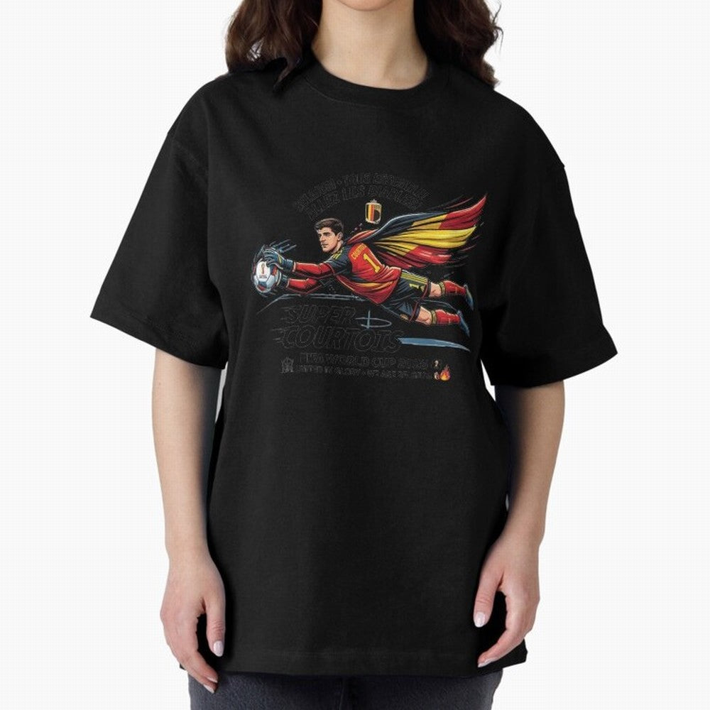 Thibaut Courtois Fan Art Classic T-Shirt Carry the Colors and Pride of FIFA World Cup 2026 USA Canada Mexico Spirit, Featuring Argentina and Brazil, Mbappe and Neymar, Classic Soccer Heritage, Championship Pressure, Fan Loyalty and International