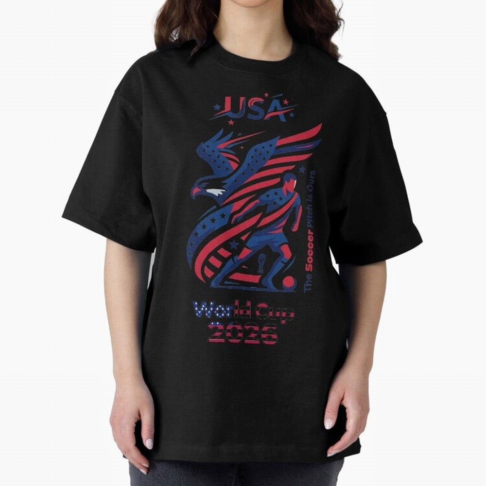 USA Soccer Shirt 2026 - Heritage Eagle World Cup Fan Tee - Premium Gildan Softstyle Unisex Football T-Shirt - United States Supporter Gear Classic T-Shirt Bring Legendary Rivalry Energy to the FIFA World Cup 2026 Journey through Mbappe Highlights,