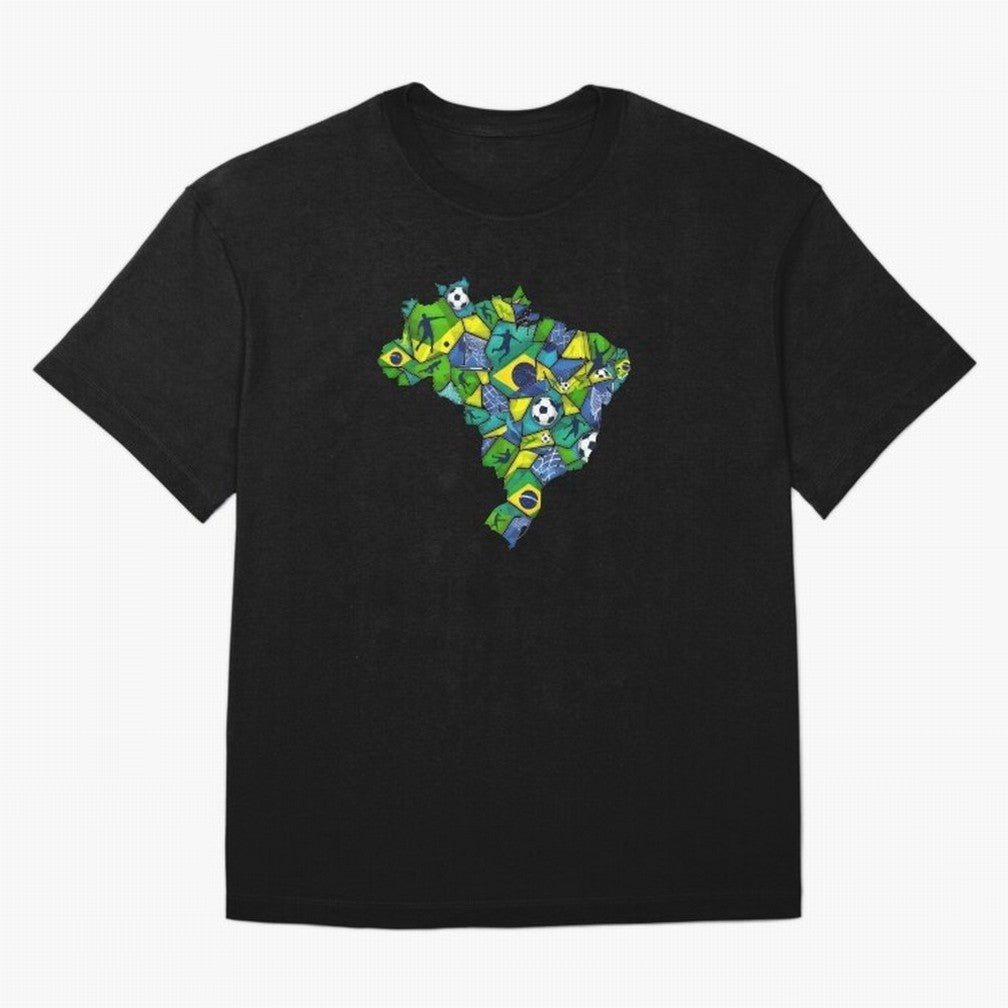 Brazil - World Cup 2026 Classic T-Shirt Celebrate Golden Goal Energy in Global Football Passion for FIFA World Cup 2026, Celebrating CR7 and Messi, Portugal, Soccer Culture, Superstar Moments, National Team Dreams and Competitive Fire; Built for