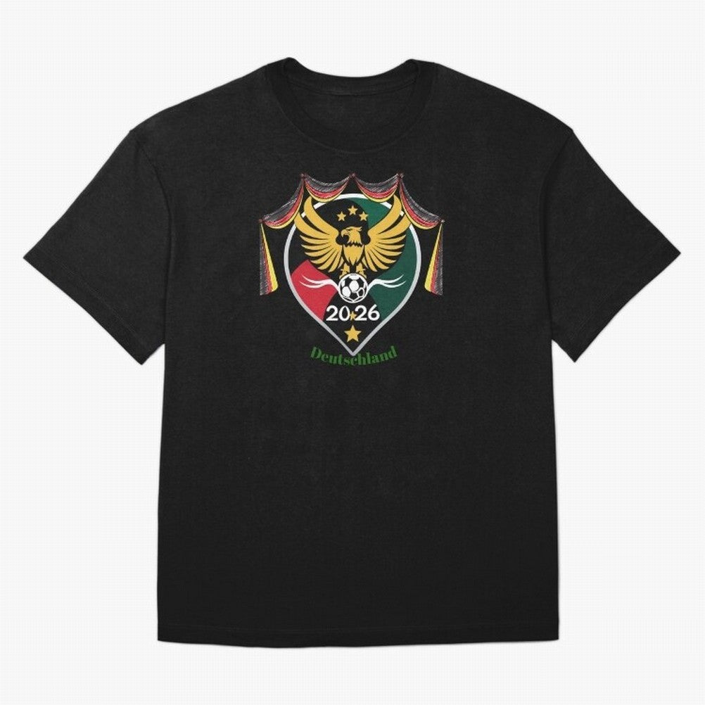 Germany WCup 2026 Classic T-Shirt Mark FIFA World Cup 2026 USA Canada Mexico with Mbappe, Brazil Energy, Sports Nostalgia, International Competition, Famous Players and Unforgettable Victories; Great for Watch Parties, Sports Bars, Family Nights,