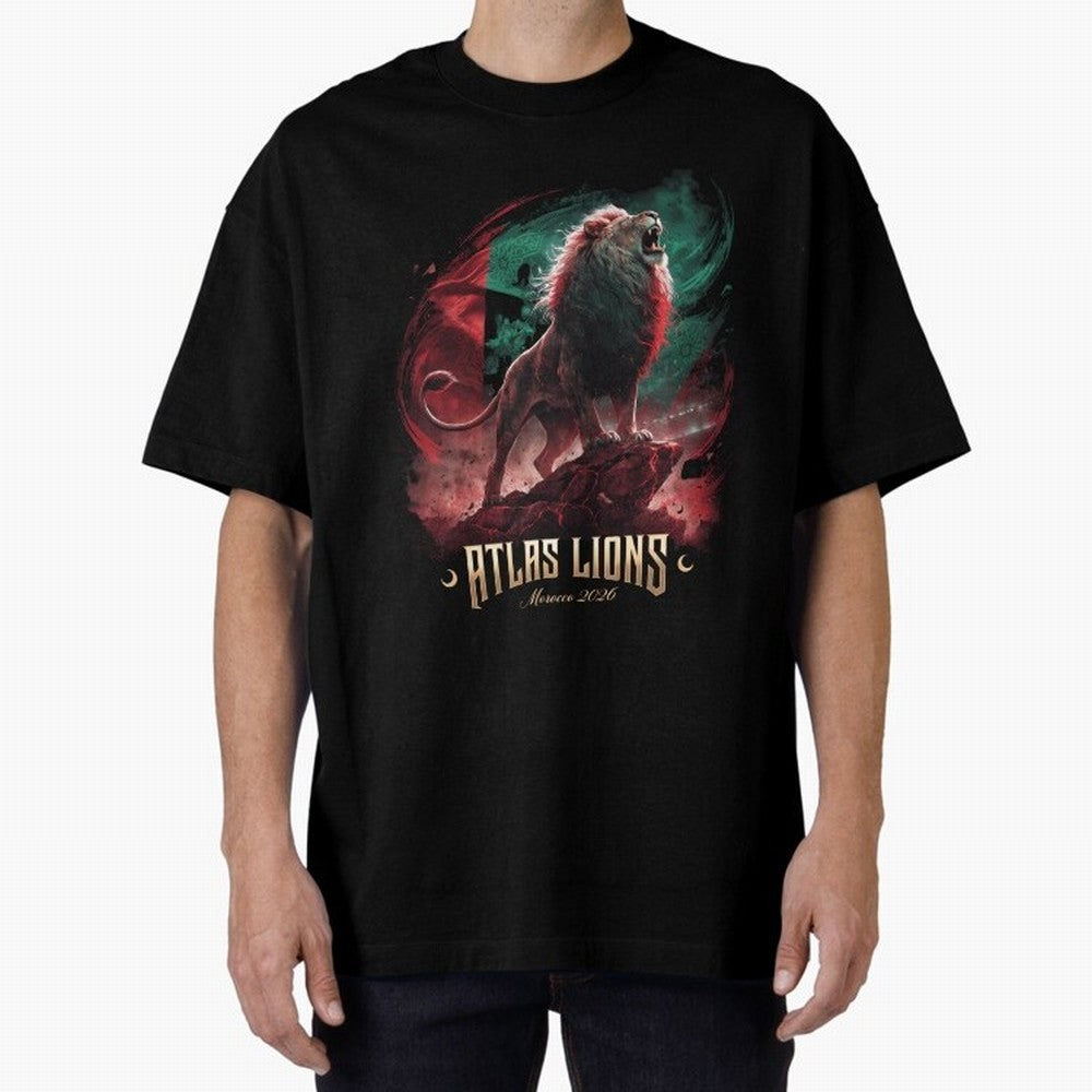 Morocco - The Atlas Lions Classic T-Shirt Turn Every Weekend Toward Match Day Hype around FIFA World Cup 2026, CR7 and Messi, Spain, Supporter Pride, Iconic Celebrations, Legendary Names and Global Match Day Energy; Created for Match Day Parties,