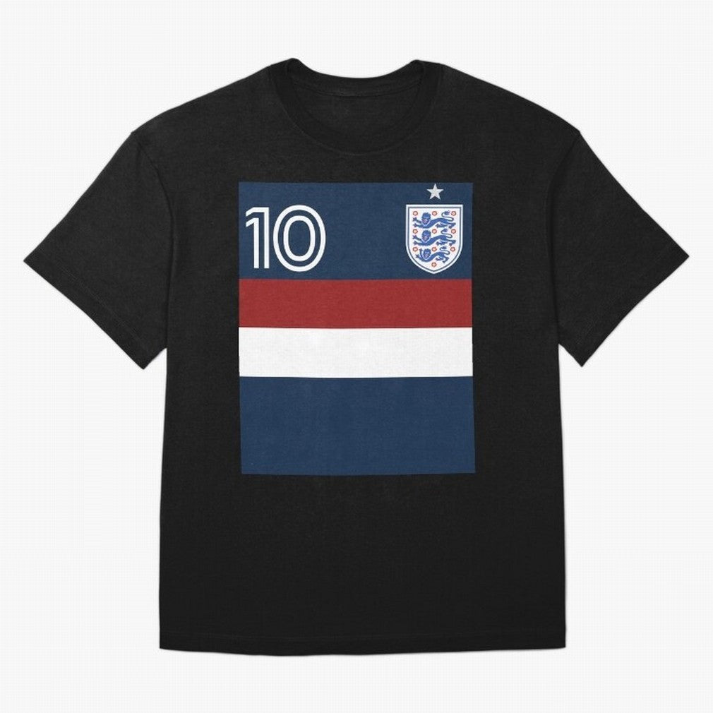 England | 2026 World Cup Fan Apparel Classic T-Shirt Feel Match Day Hype around FIFA World Cup 2026 USA Canada Mexico, Messi, Germany, Vintage Soccer Flavor, Modern Football Stars, National Flags and Final Night Emotion; Great for Watch Parties,