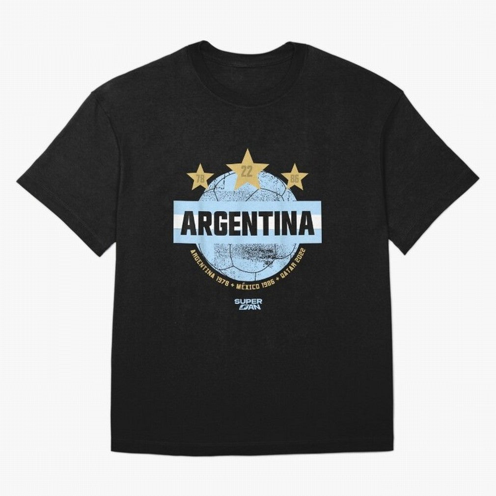 Argentinian Soccer Fan World Cup 2026 Classic T-Shirt Support Your Favorite Stars during the FIFA World Cup 2026 USA Canada Mexico Journey through Messi, Neymar and Mbappe Highlights, Argentina, France and Brazil Pride, Vintage Soccer Flavor,