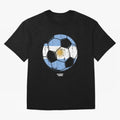 Argentinian Soccer Fan World Cup 2026 Classic T-Shirt Show Championship Spirit for FIFA World Cup 2026 Capturing CR7, Brazil Energy, Championship Spirit, Famous Goals, Roaring Crowds and International Football Unity; Perfect for People Who Love