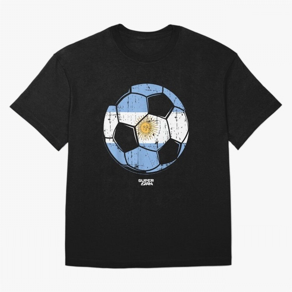 Argentinian Soccer Fan World Cup 2026 Classic T-Shirt Show Championship Spirit for FIFA World Cup 2026 Capturing CR7, Brazil Energy, Championship Spirit, Famous Goals, Roaring Crowds and International Football Unity; Perfect for People Who Love