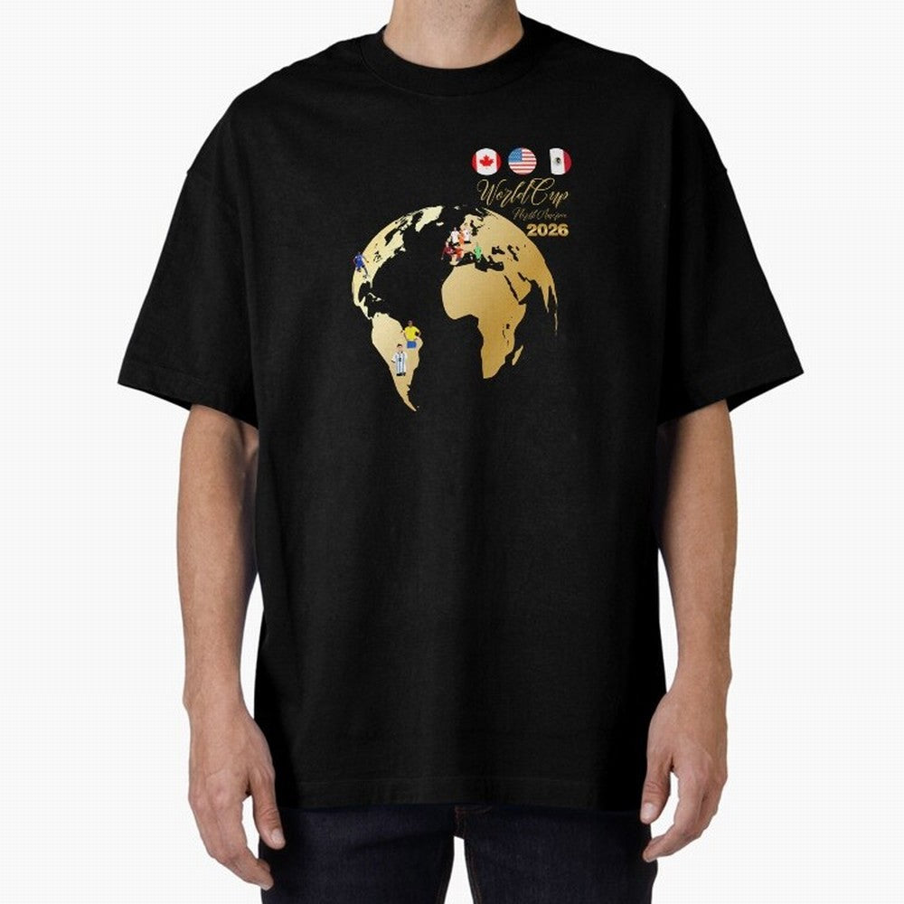 World Cup 2026 T-Shirt_70890629 Classic T-Shirt Fuel FIFA World Cup 2026 Group Stage Driven by CR7, France and Portugal Energy, Worldwide Fan Energy, Dramatic Goals, Stadium Lights and Championship Celebrations; Ideal for Fans Who Follow Messi,