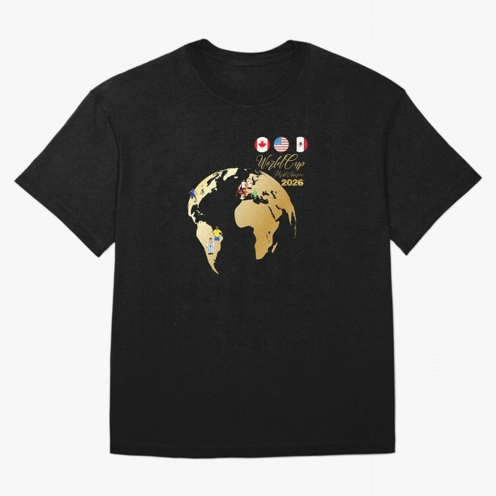 World Cup 2026 T-Shirt_70890629 Classic T-Shirt Fuel FIFA World Cup 2026 Group Stage Driven by CR7, France and Portugal Energy, Worldwide Fan Energy, Dramatic Goals, Stadium Lights and Championship Celebrations; Ideal for Fans Who Follow Messi,
