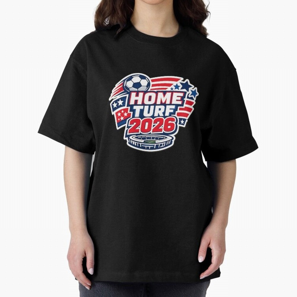 USA FIFA WORLD CUP 2026 ¨C Home Turf Soccer Style Classic T-Shirt Honor Global Football Passion for FIFA World Cup 2026, Inspired by Messi and Cristiano Ronaldo, Portugal, Sports Nostalgia, International Competition, Famous Players and