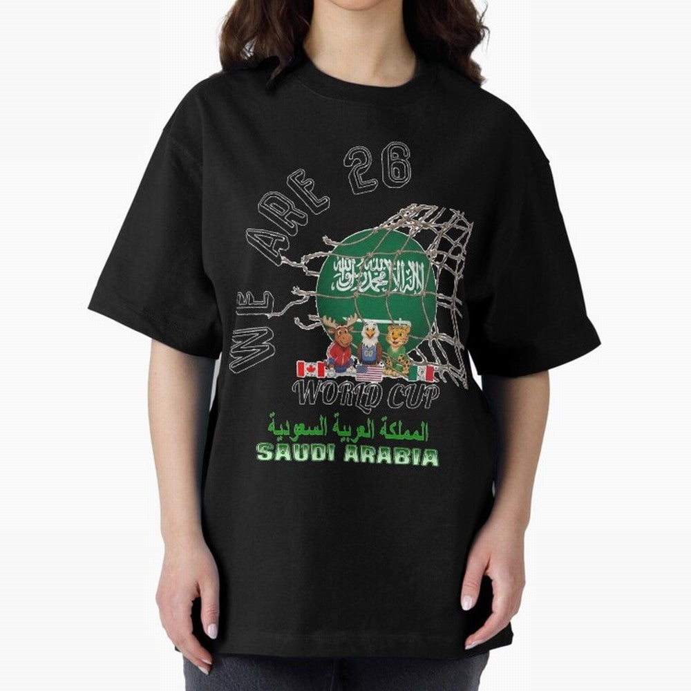 World cup 26 - Saudi Arabia Classic T-Shirt Celebrate Every Goal in FIFA World Cup 2026 USA Canada Mexico Spirit, Driven by Netherlands, Cristiano Ronaldo, Haaland and CR7, Global Supporter Spirit, Legendary Goals, National Colors and Tournament