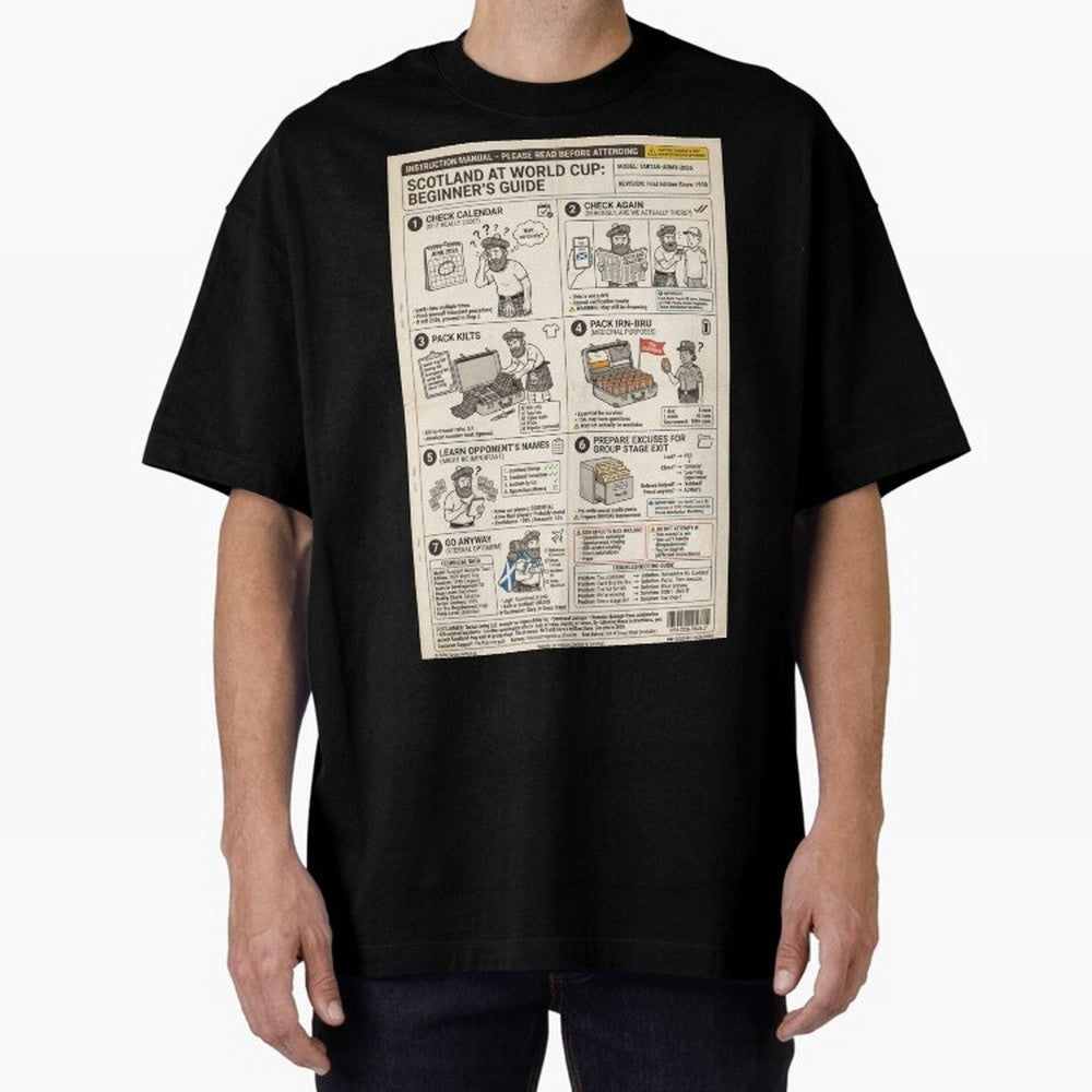 Scotland's Beginners Guide To The World Cup Classic T-Shirt Make Your Look Match FIFA World Cup 2026 Group Stage Spirit, Connected to Argentina, Messi, CR7 and Mbappe, Goal Celebration Energy, Supporter Heritage, Football Icons and Worldwide